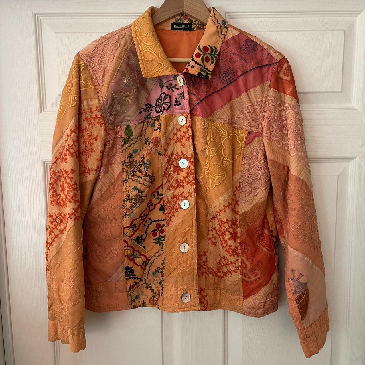 Bode Women's Jacket - Multi/Orange - M – Multi-co… - image 1