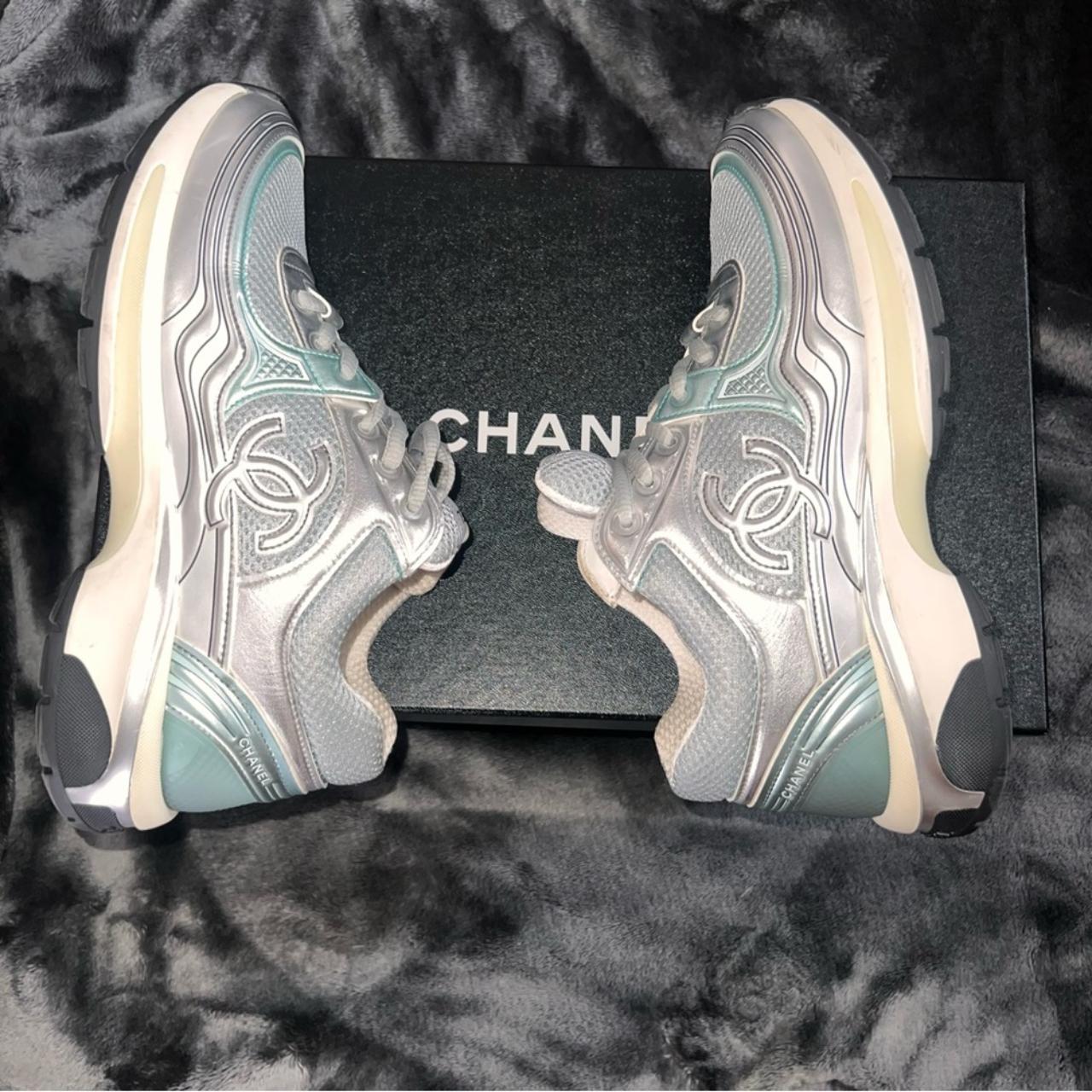 Chanel sneakers women New authentic 100% Worn a Depop