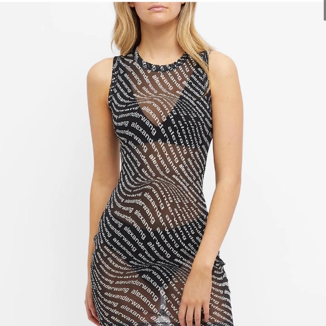 Alexander wang logo clearance dress