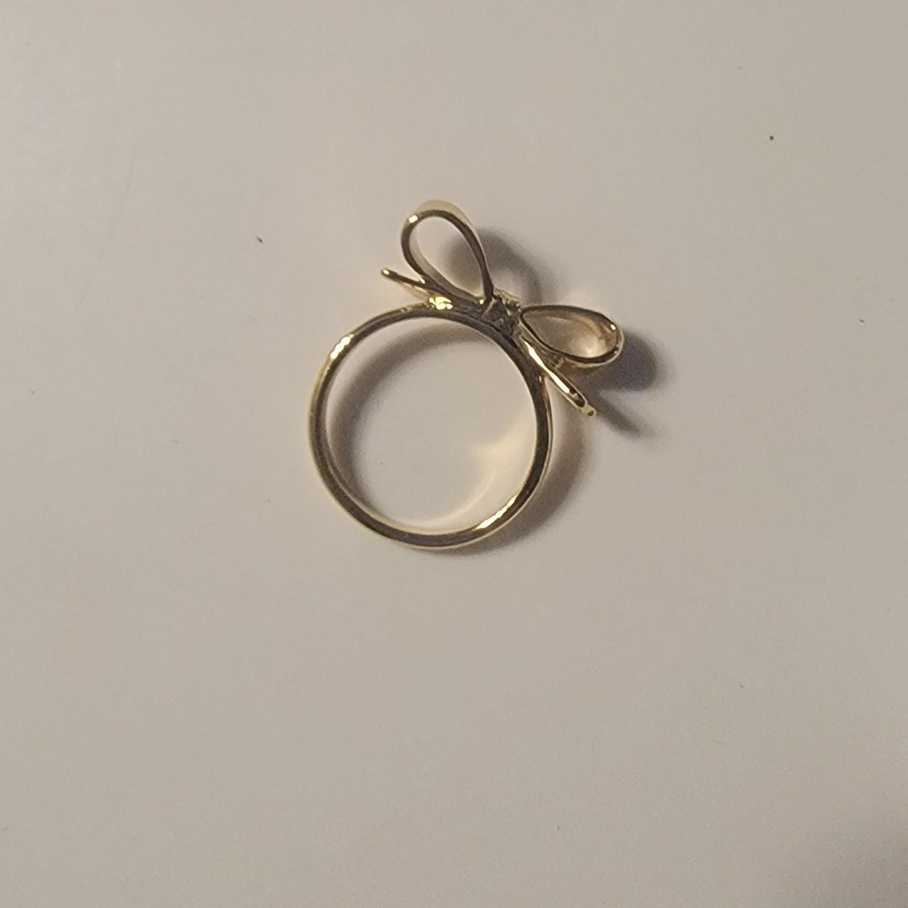 Kate Spade Gold Bow Ring Size 6, #katespade #bow...