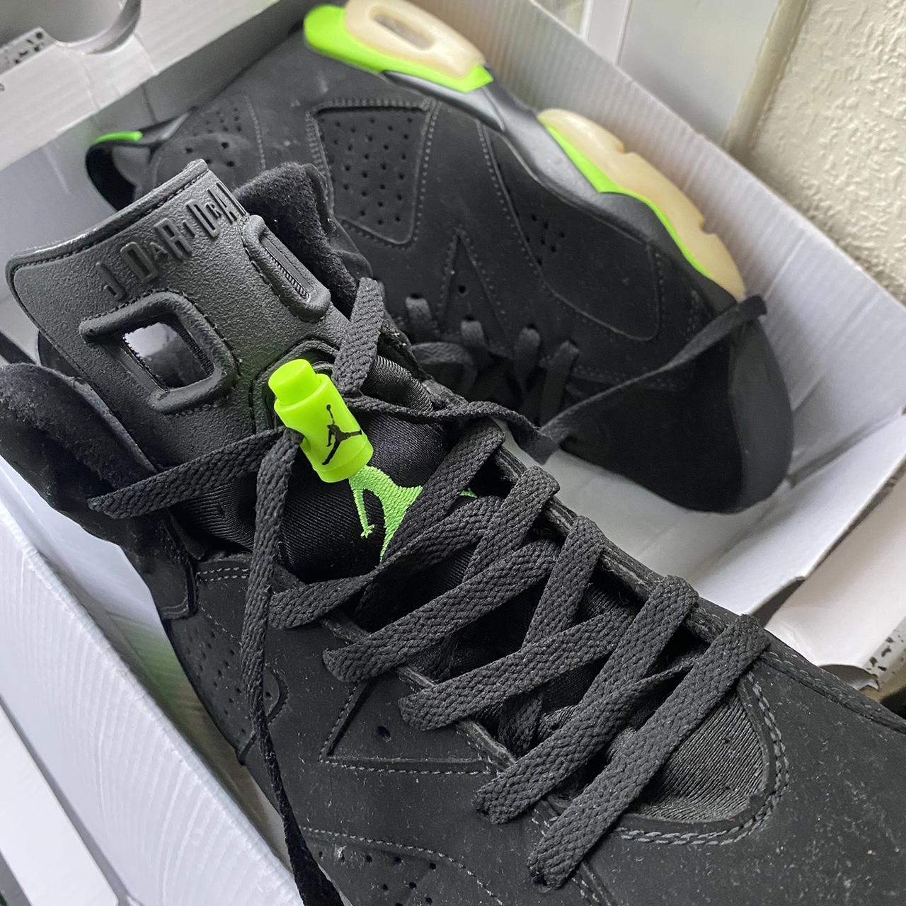 jordan 6 electric green size 8