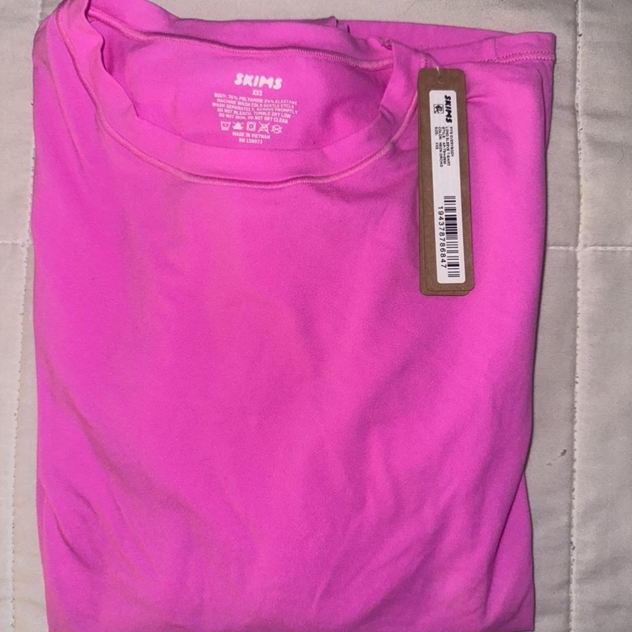 NEW pink skims fits everybody long sleeve t-shirt... - Depop