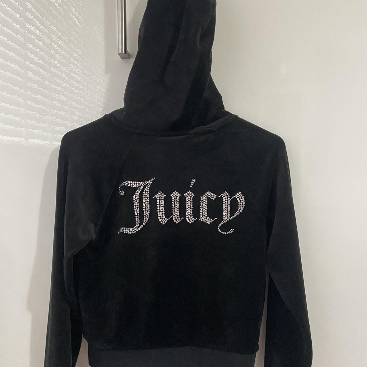 size xs juicy couture hoodie, only worn once - Depop