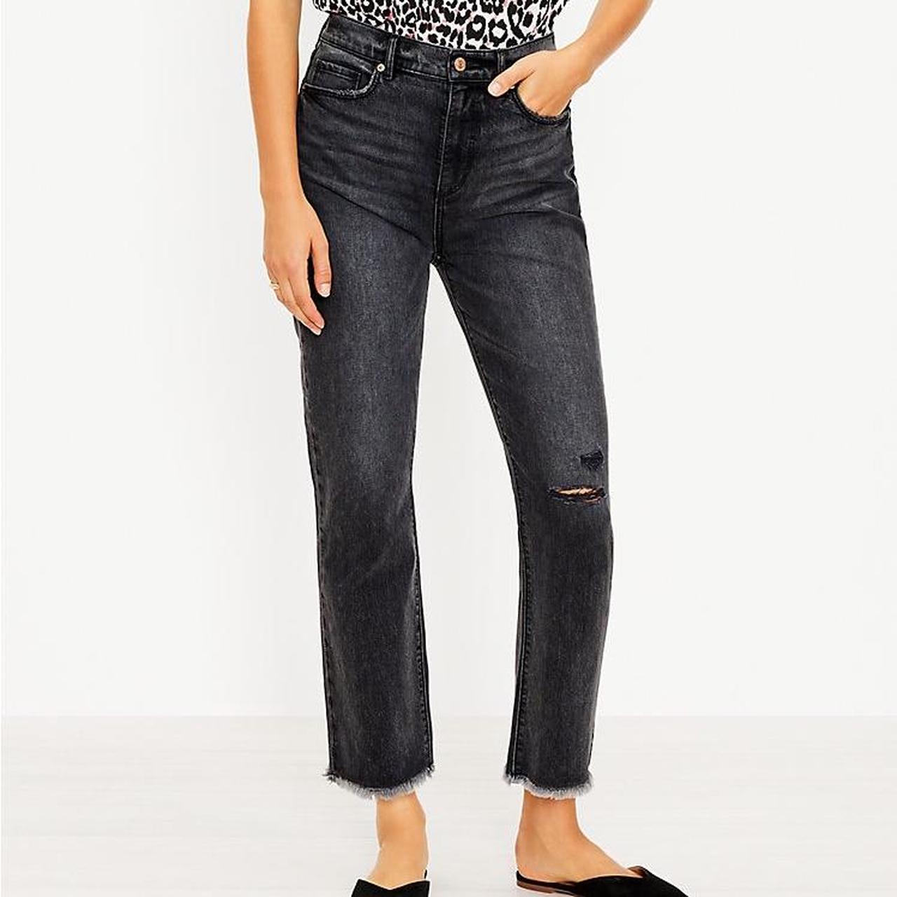 Loft on sale cropped jeans