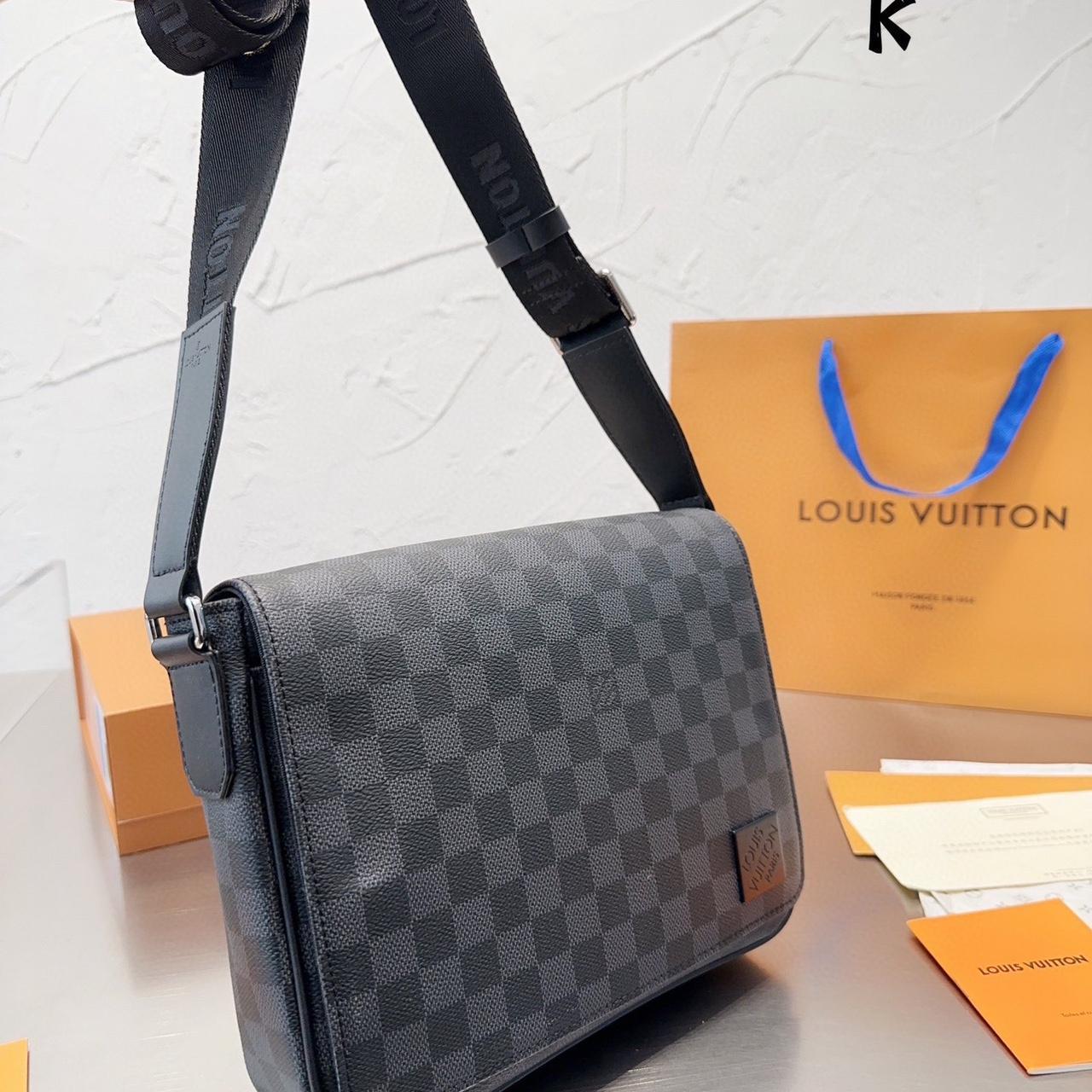 Supreme x Louis Vuitton FW 2017 Side Bag / Man Bag / - Depop