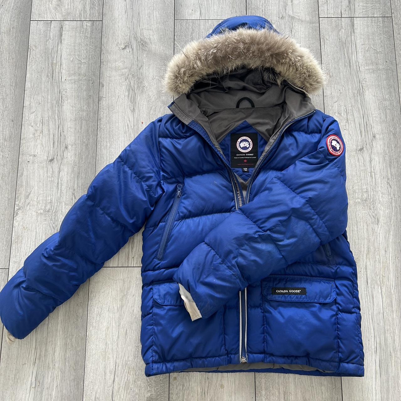 Authentic Canada goose jacket Size 18 kids will fit... - Depop
