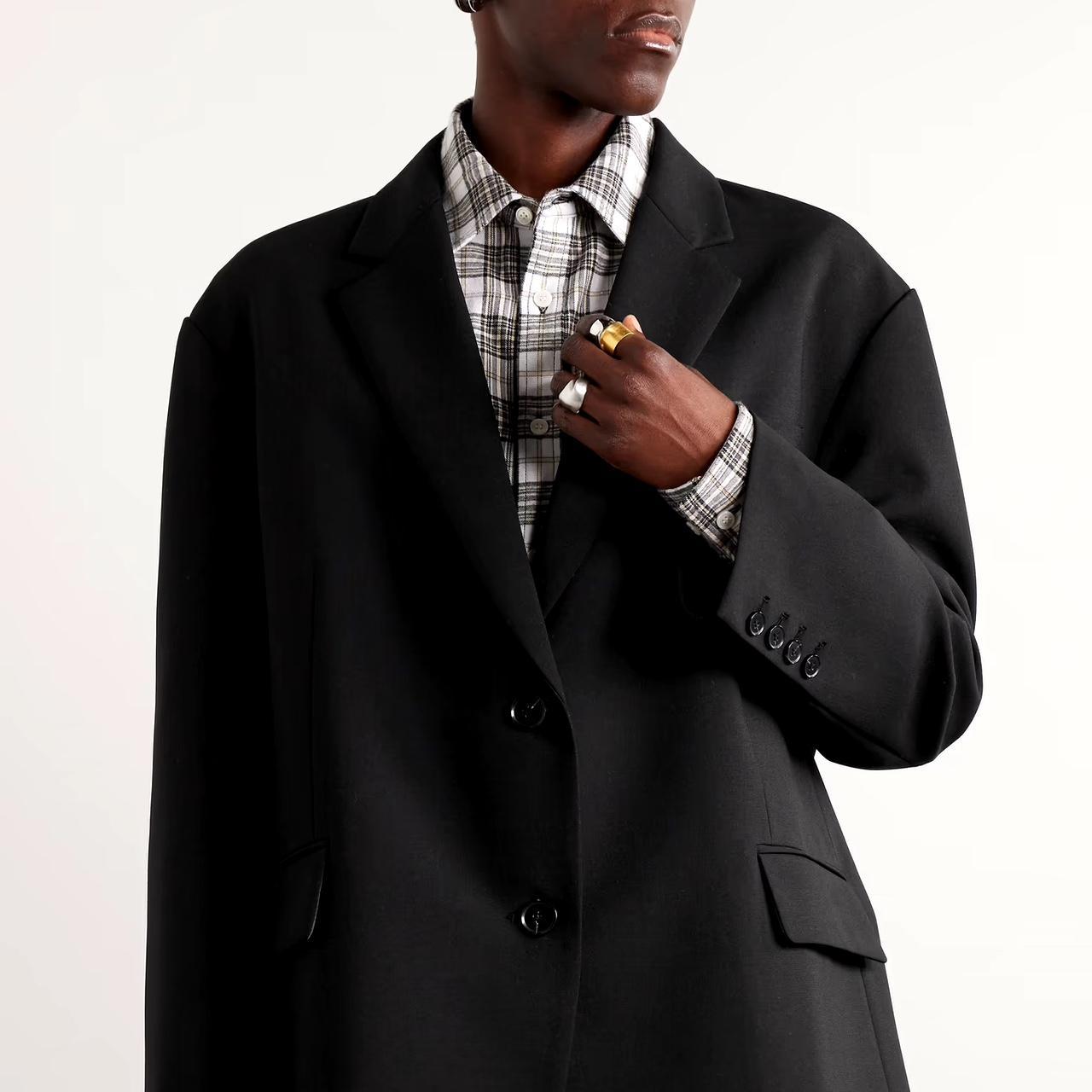 Frankie Shop Ladies Black Boyfriend Blazer THE FRANKIE SHOP Bea