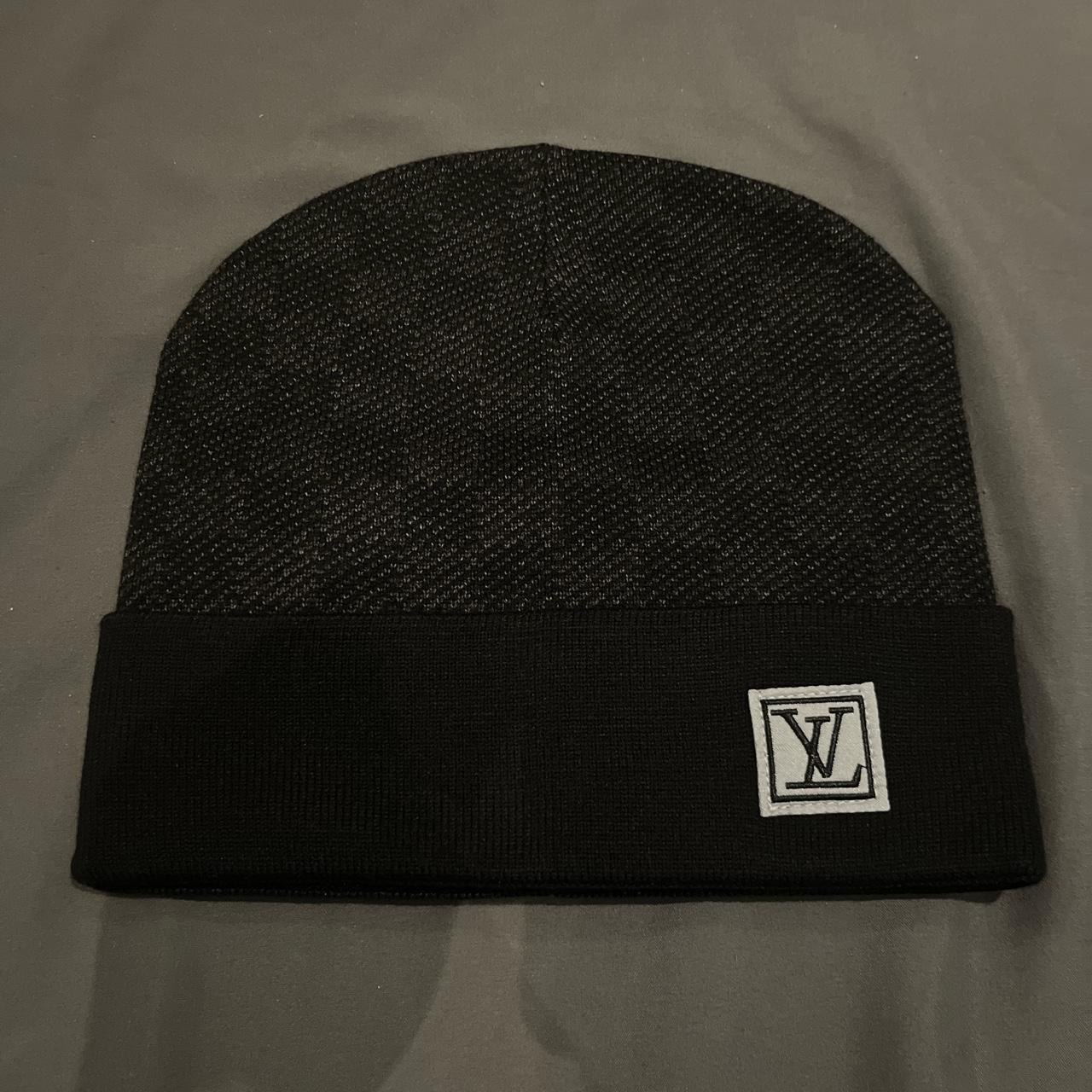 Black louis hotsell vuitton beanie