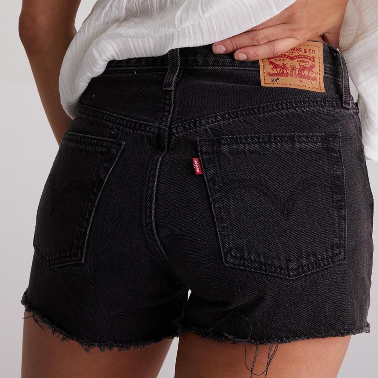 Levis 501 2024 shorts black