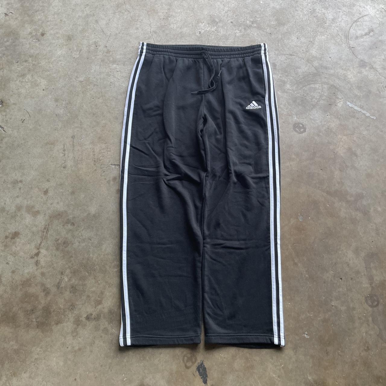 Adidas Baggy Black Sweatpants SIZE XXL No... - Depop