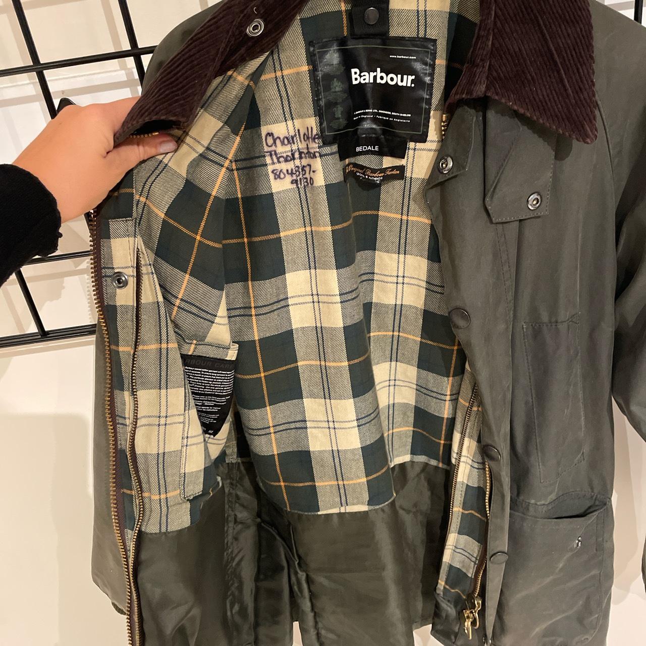 Barbour bedale hot sale size 34