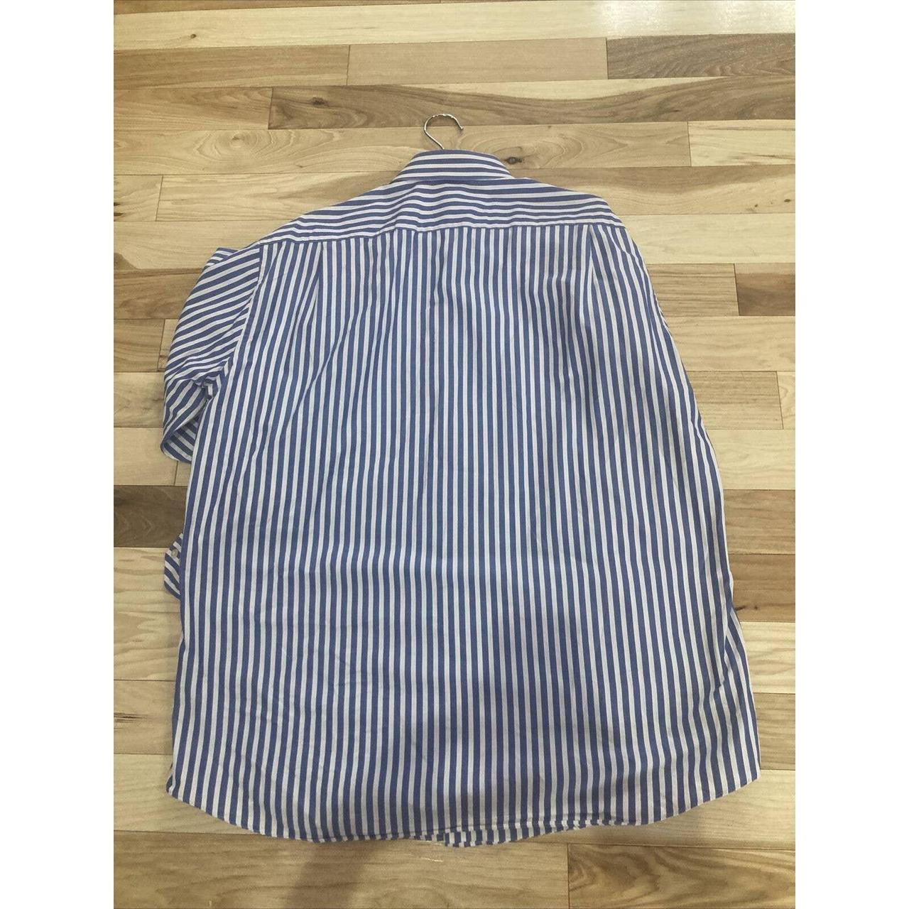 Tommy Hilfiger Classic Fit Dress Shirt, Strips, 100%... - Depop