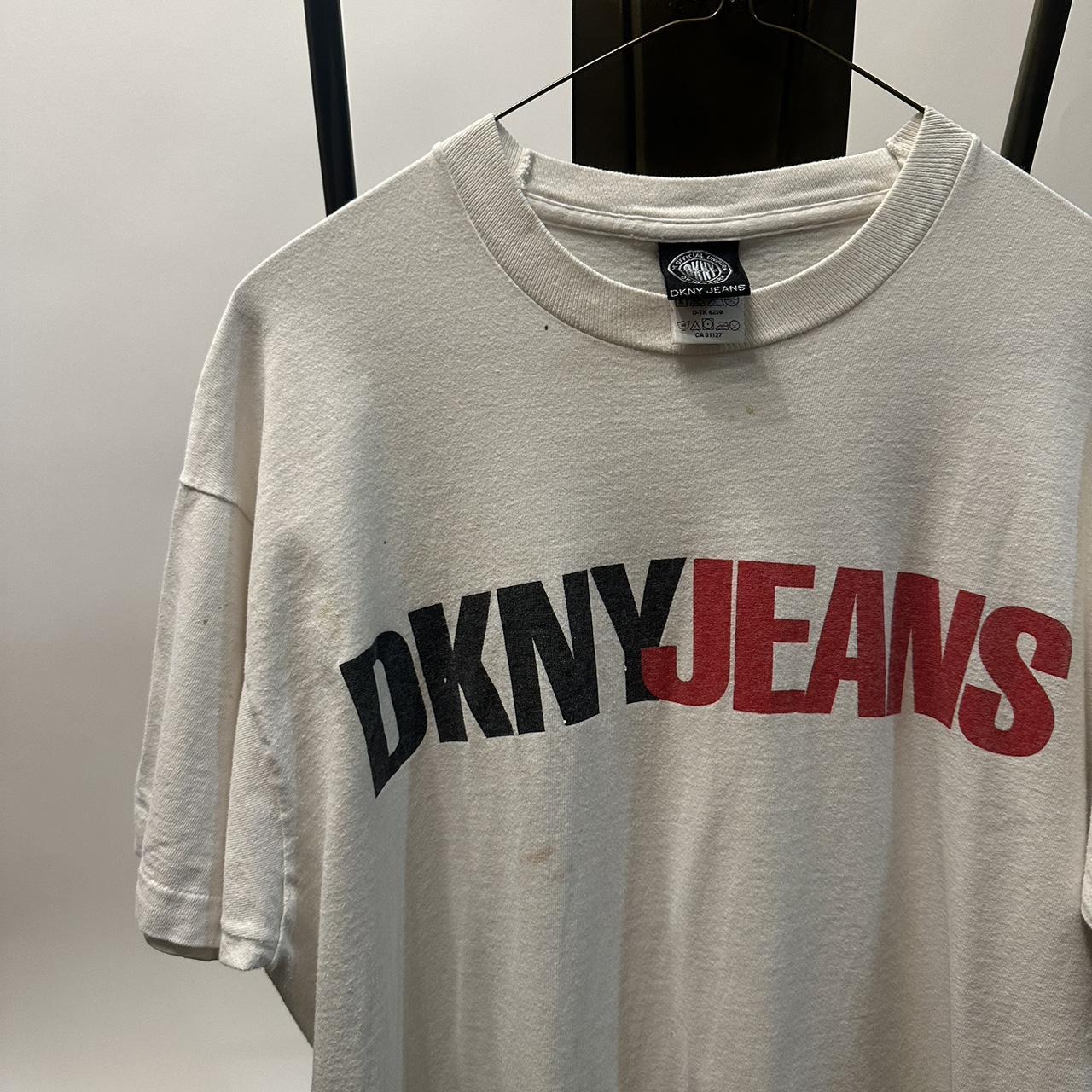 90s vintage dkny cotton tee shirt
