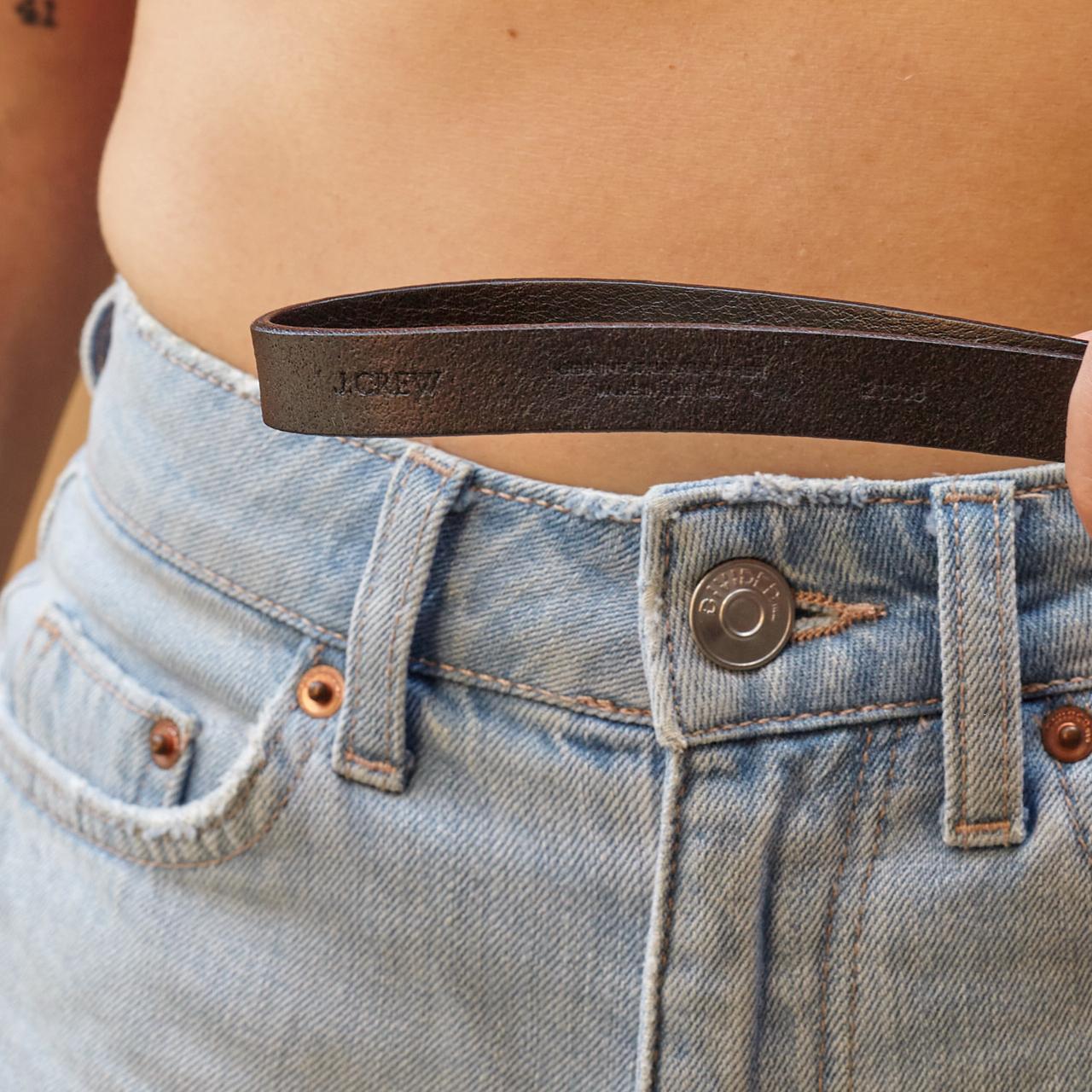 J.Crew genuine italian leather belt, size 8 Depop