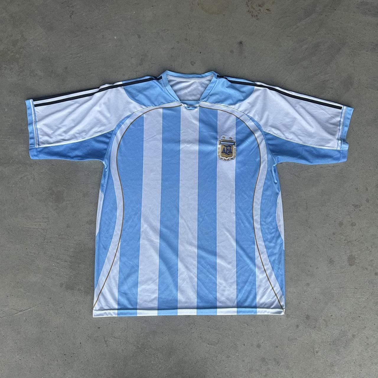 vintage argentina soccer jersey