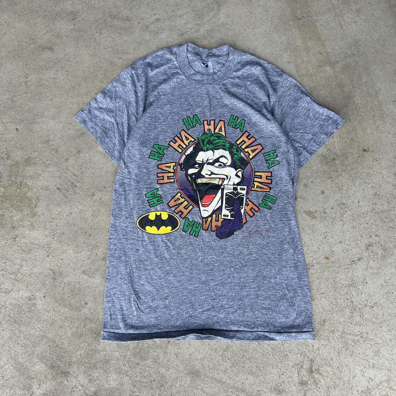 Vintage 80's DC Comics Batman and Joker Shirt... - Depop