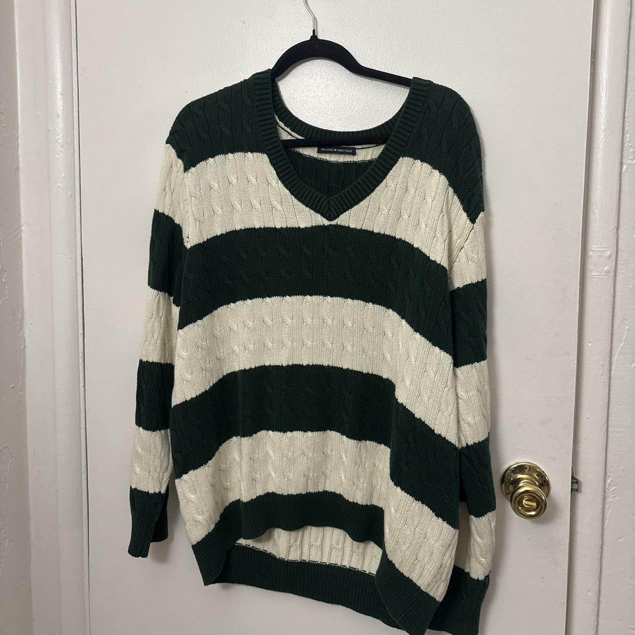 Brandy Melville Women's Sweater Green/Multi One size – Green