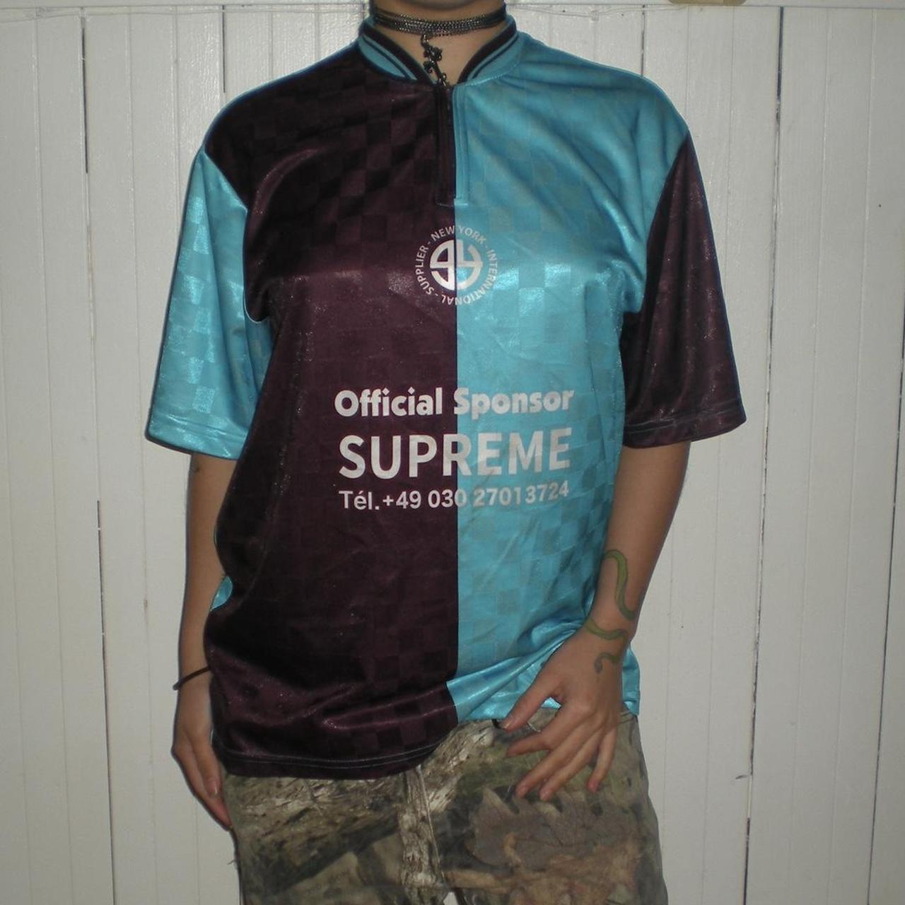 Supreme Split Soccer Jersey hot Size Medium