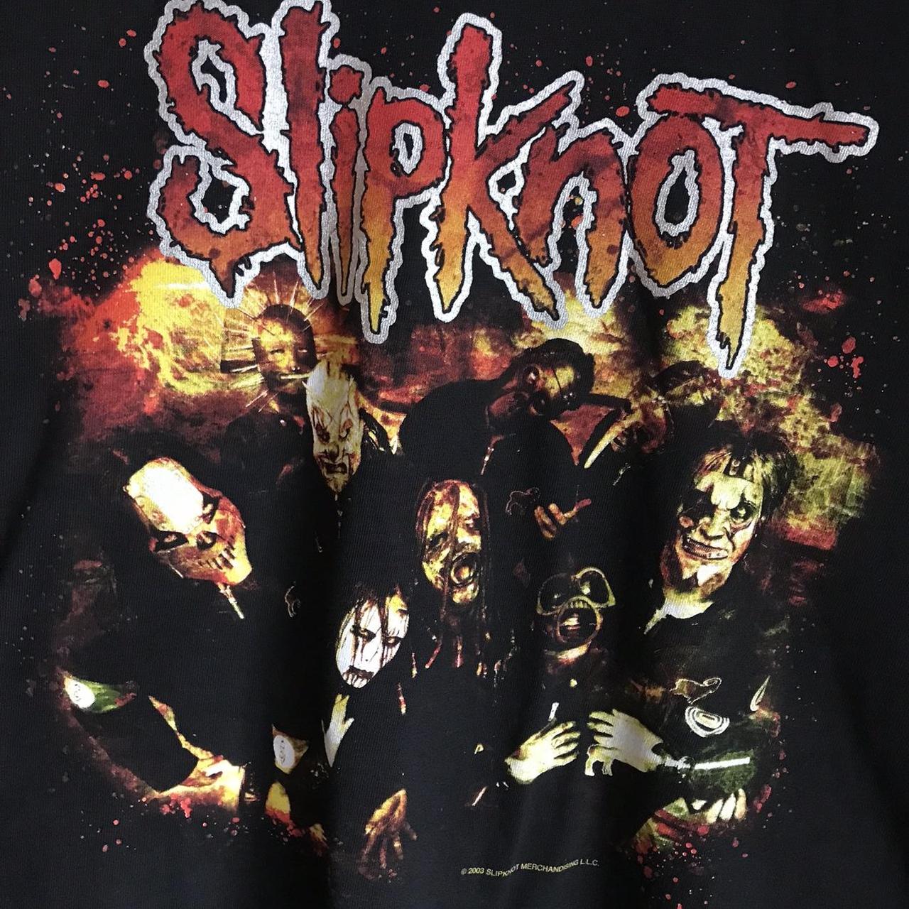ミュージシャン slipknot vintage 2003 euro body ミュージシャン slipknot vintage 2003 euro body