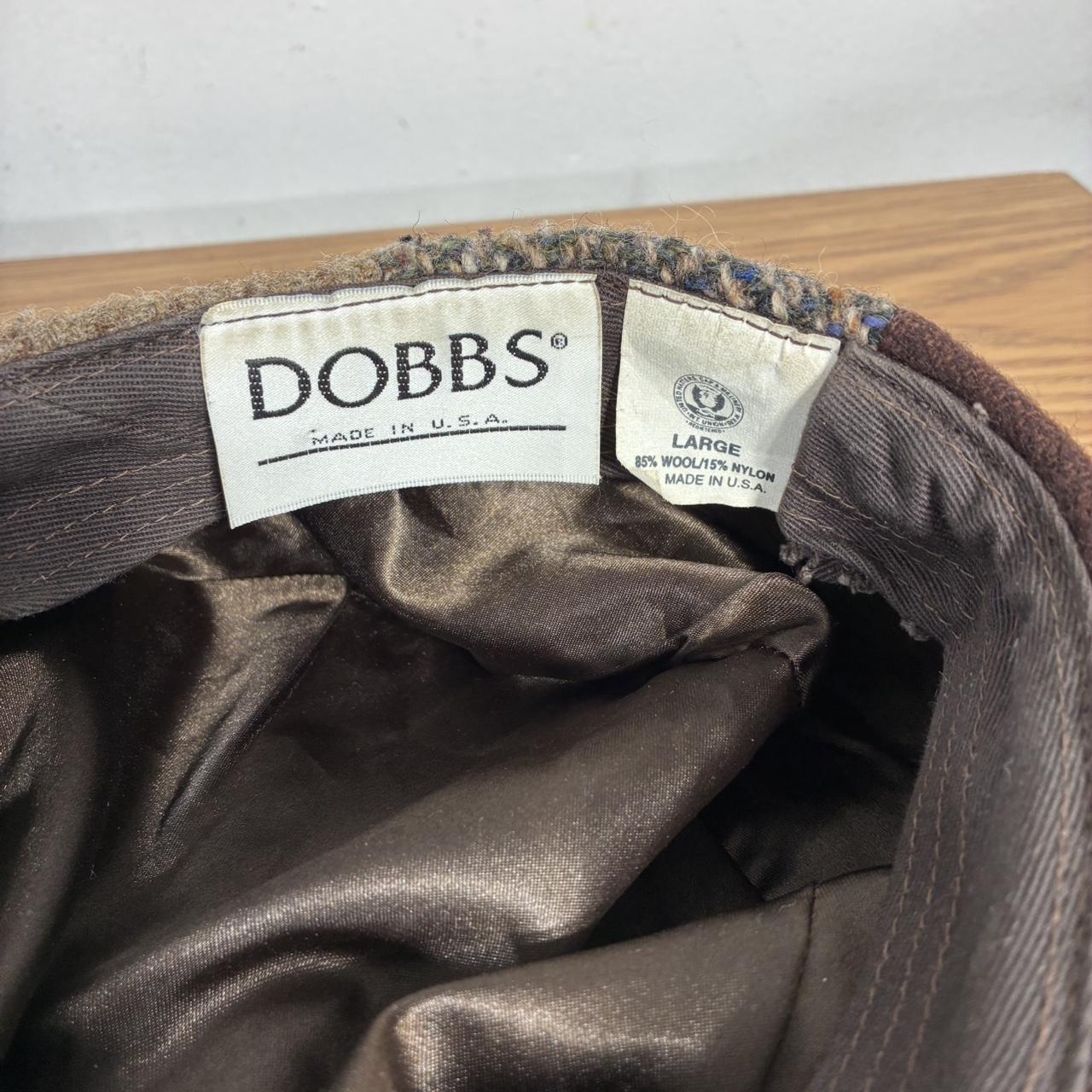 Men's Hat - Brown/Multi – Dobbs brown patchwork n… - image 3