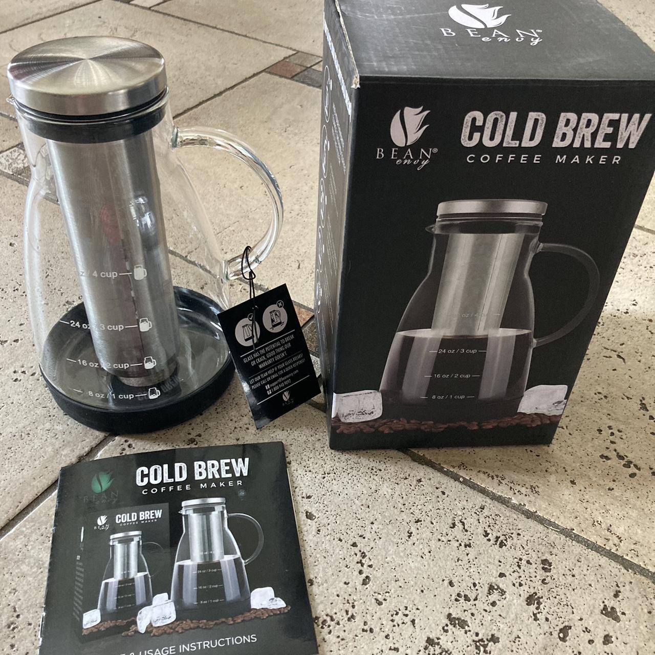 NWT Bean Envy Cold Brew Coffee Maker - Depop