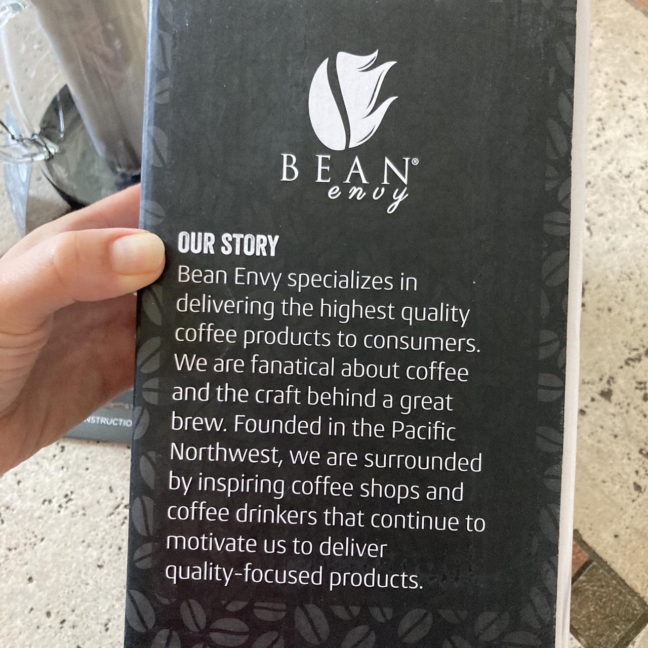 Bean Envy Pour Over Cold Brew Coffee Maker NOB