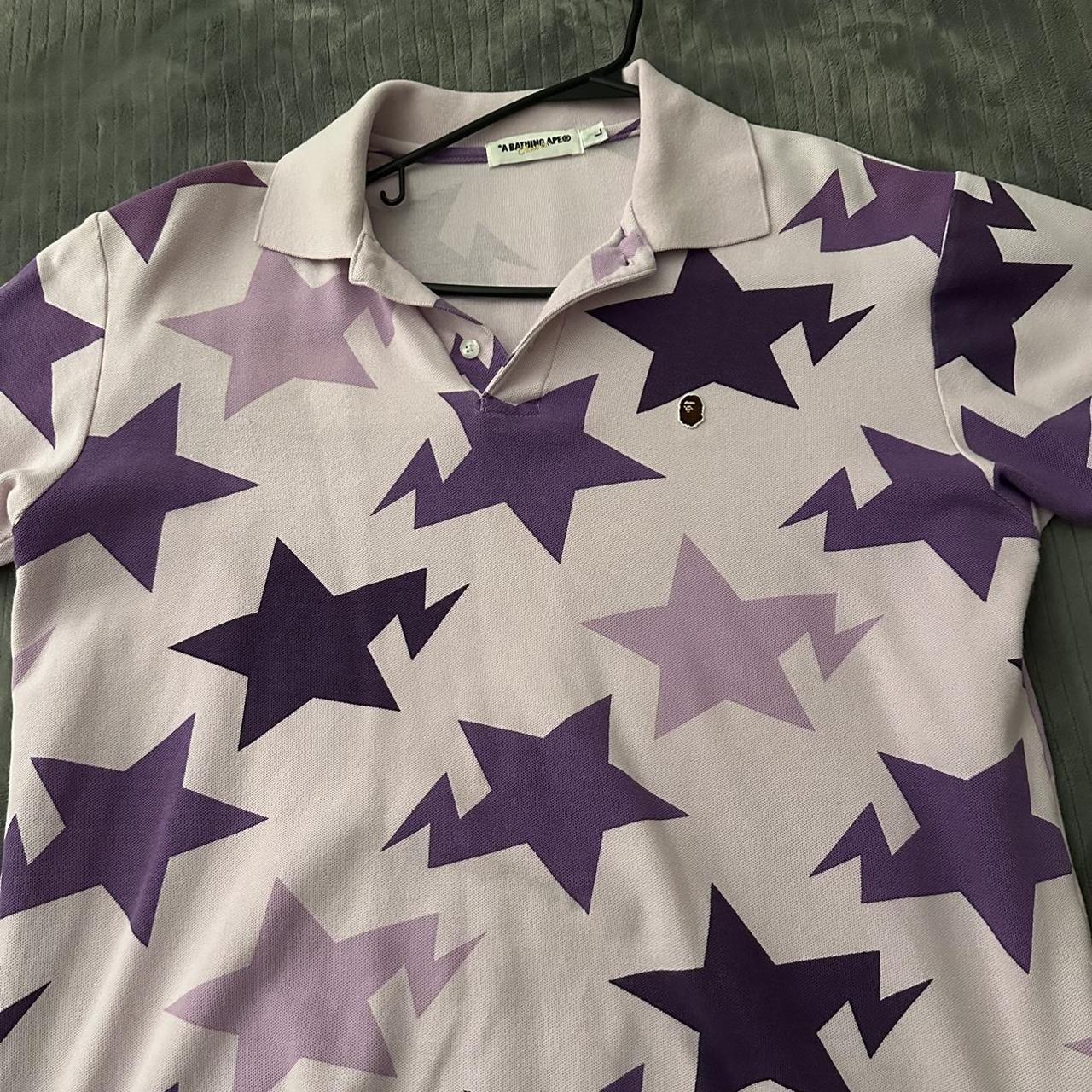 200s RARE AHH Bapesta Star Polo - Little to no... - Depop