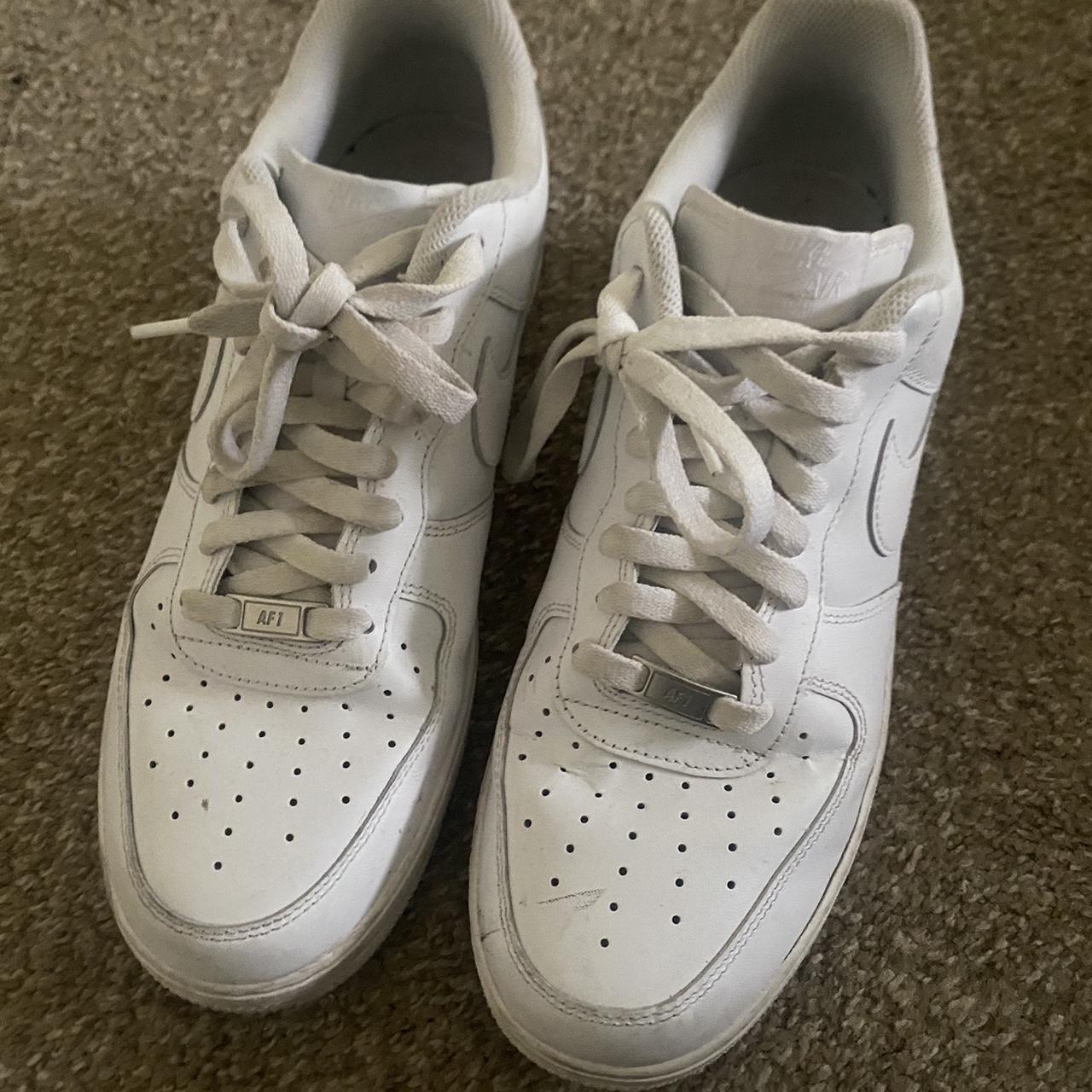 White Air Force ones Size 12 No box - Depop