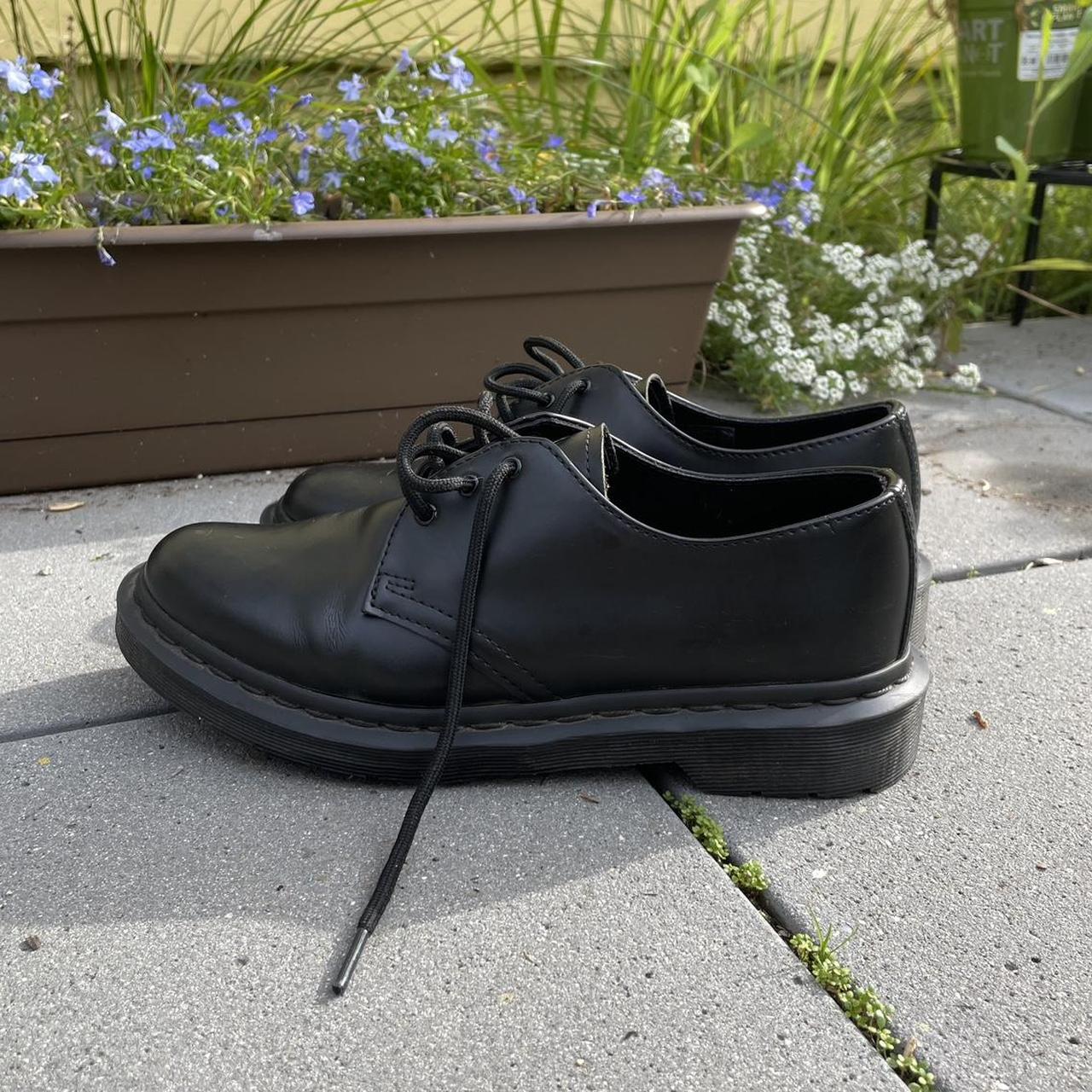 Dr martens best sale 1461 break in