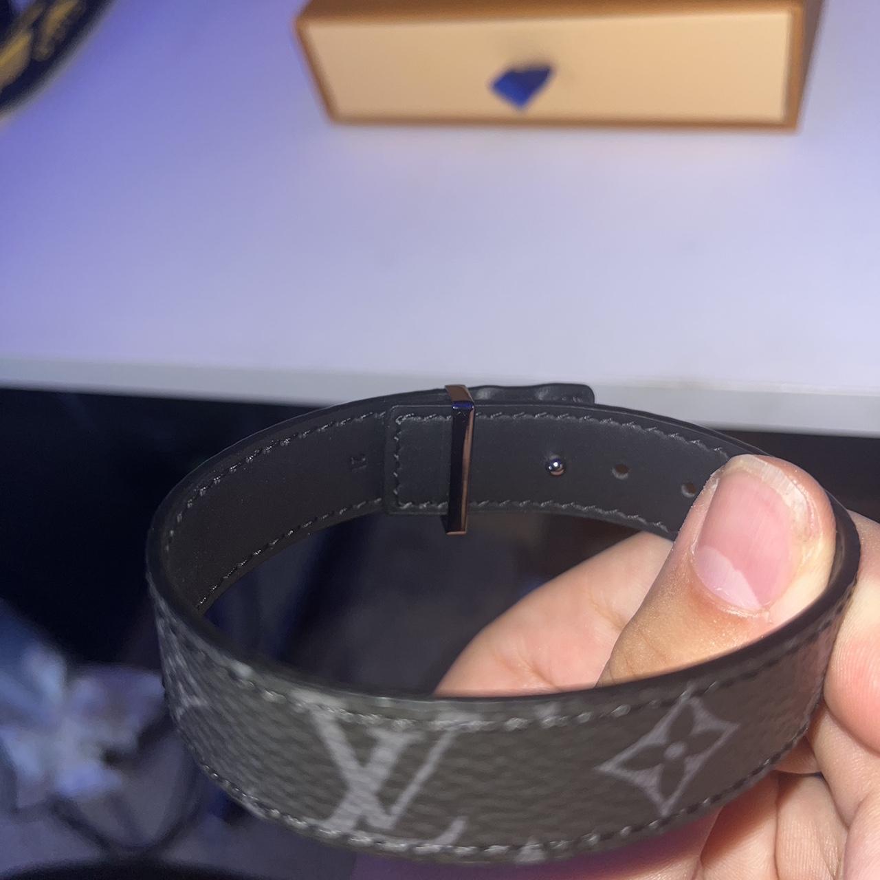 Louis Vuitton Save it monogram bracelet. Slight - Depop