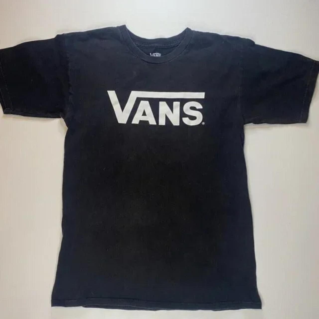 Vans Casual Graphic Short Sleeve T-Shirt Men's Black... - Depop