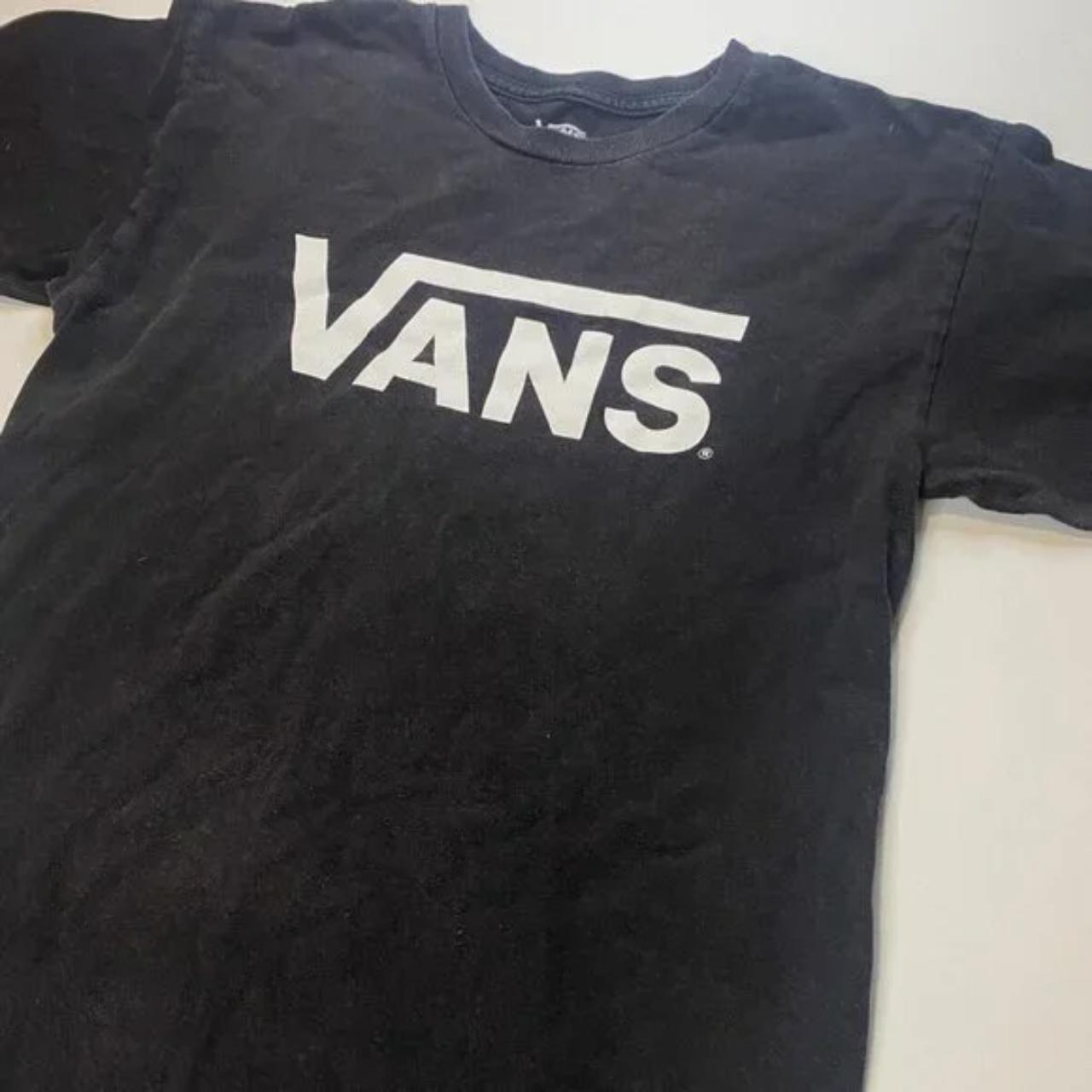 Vans Casual Graphic Short Sleeve T-Shirt Men's Black... - Depop