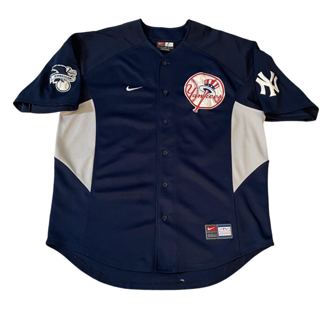 Nike New York Yankees Jason Giambi Jersey Vintage... - Depop