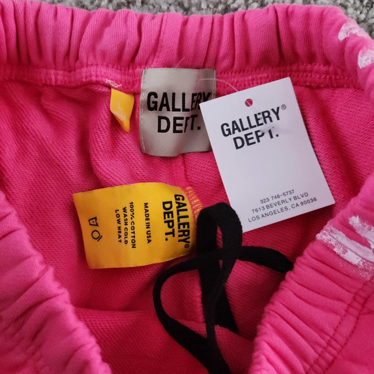 gallery dept. painted flare sweat pants size