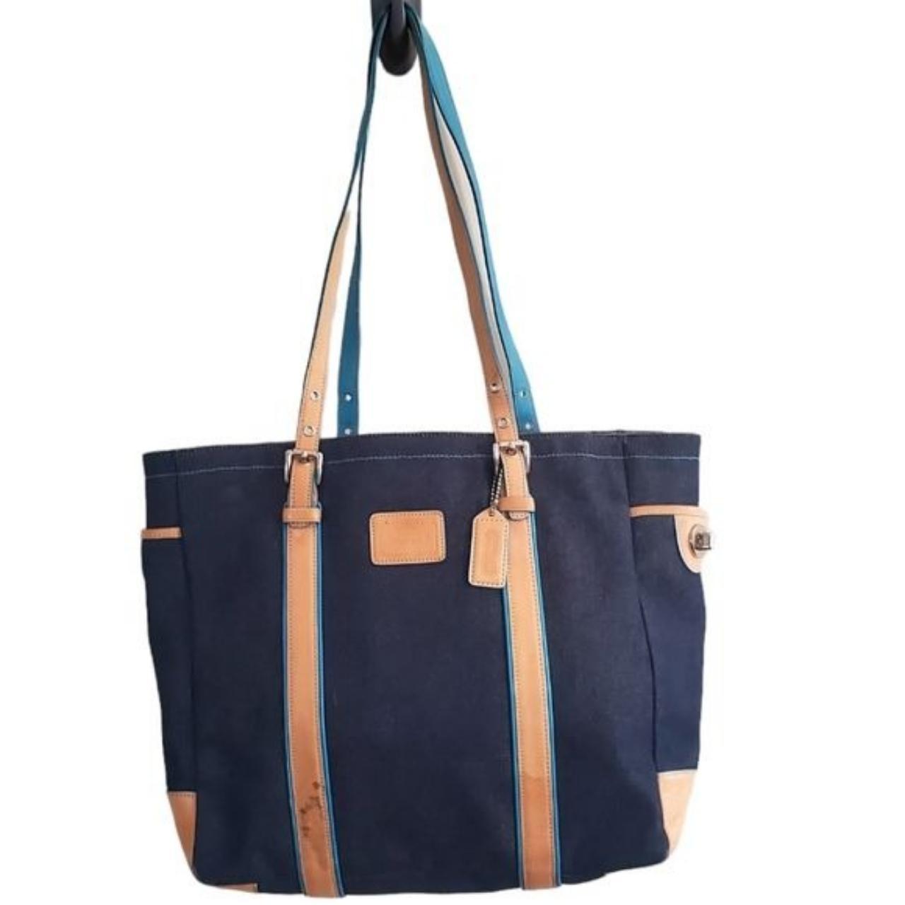 Coach Denim Tote Bag