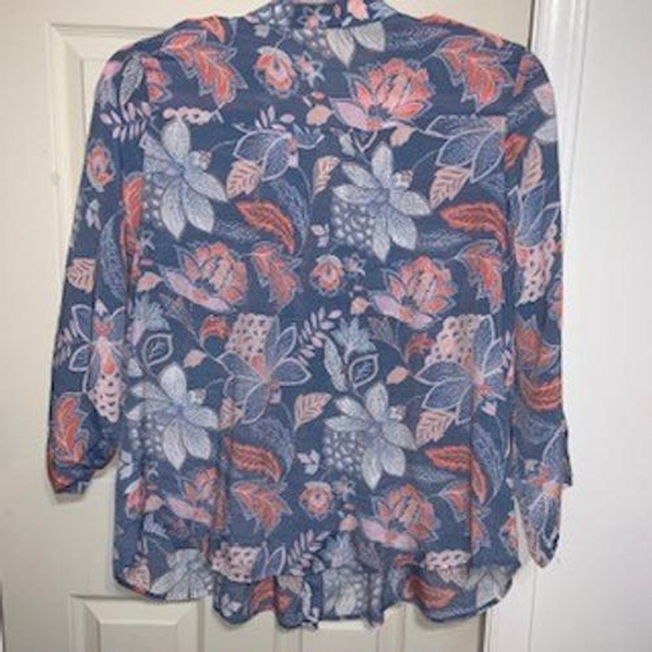 Ruby Rd. Women's Blouse - Blue/Multi - XXL – Ruby… - image 2