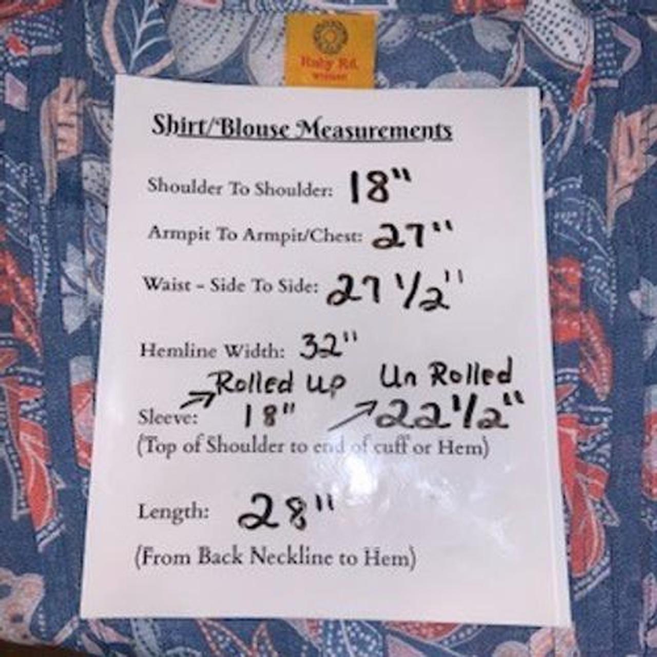 Ruby Rd. Women's Blouse - Blue/Multi - XXL – Ruby… - image 6