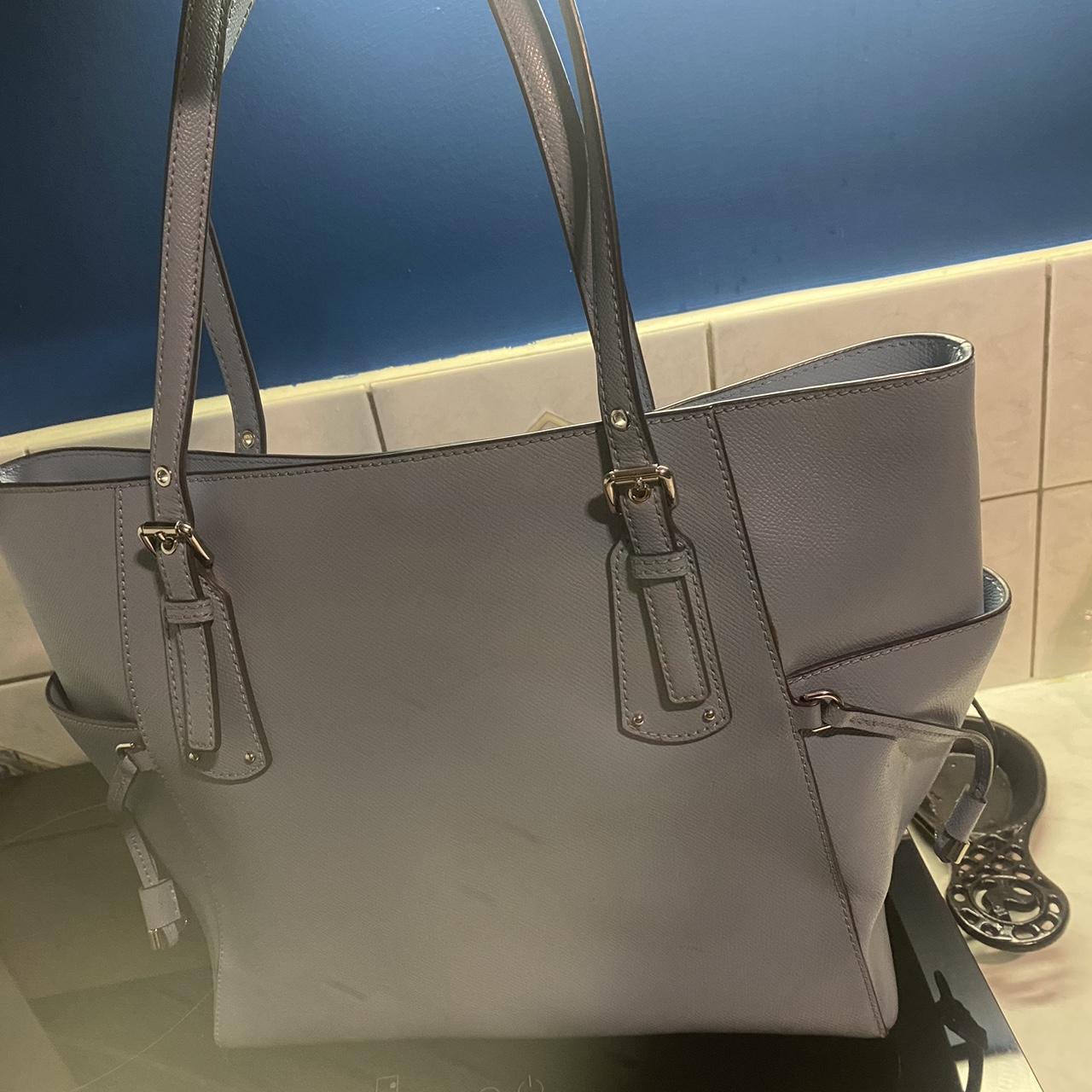 Michael Kors blue light tote bag purse | Purses and bags, Tote bag purse,  Purses