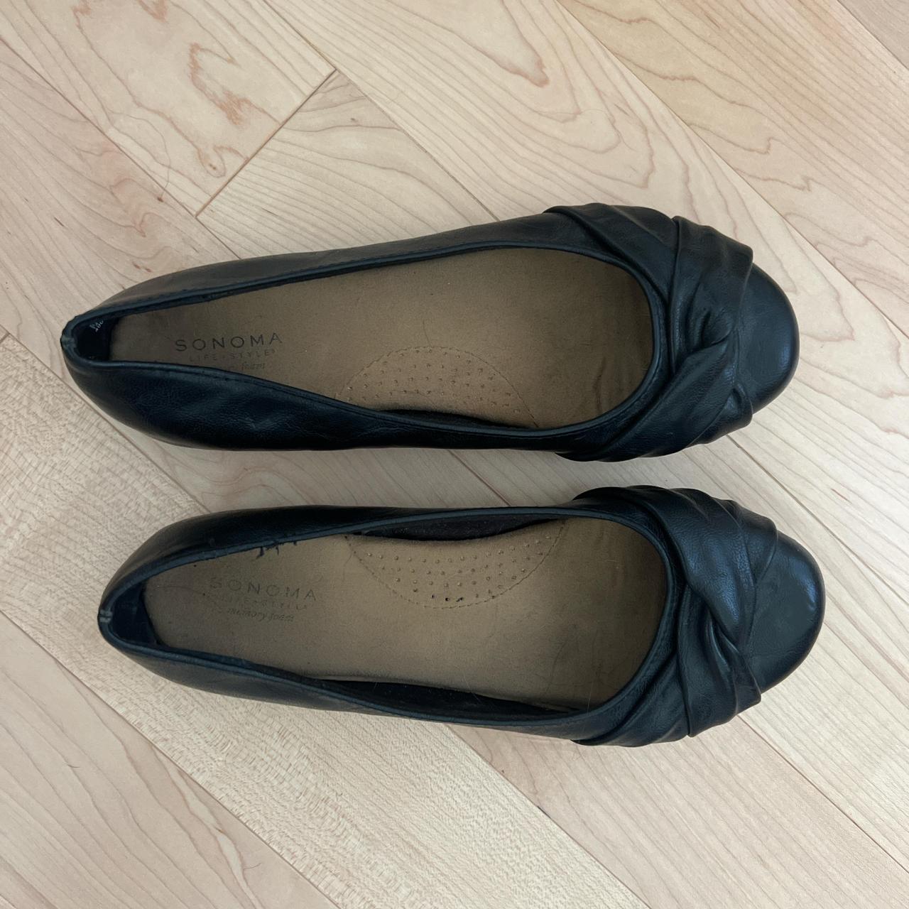 Sonoma flat dress shoes Memory foam Size Women s 8 wide