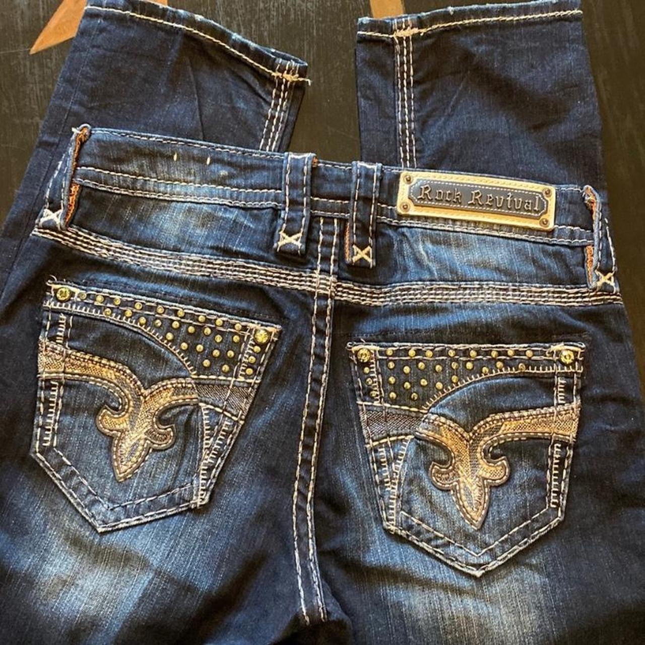 These are the Henna style Rock Revival jeans. Easy... - Depop
