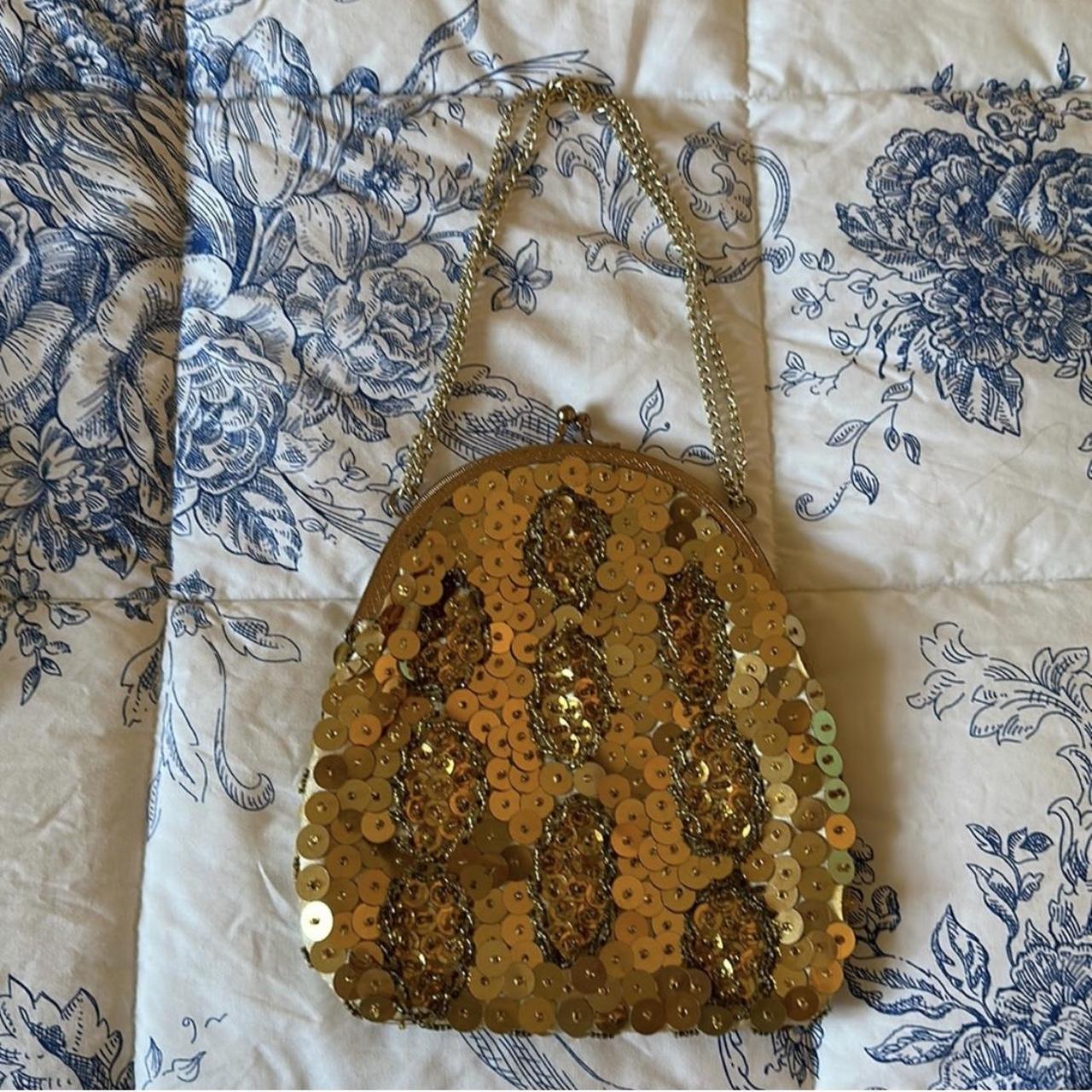 Vintage hot sale sequin purse