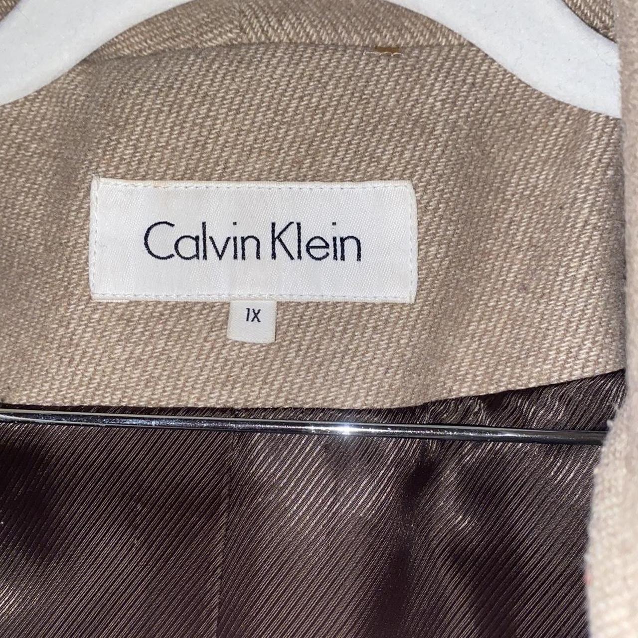 Vintage Calvin Klein trench coat - Depop