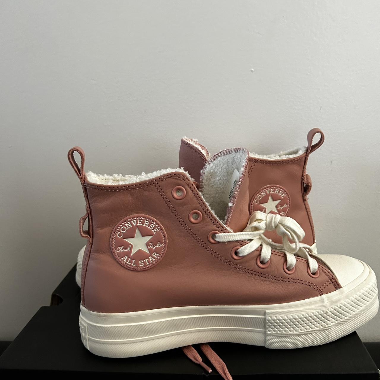 Dusty rose converse best sale