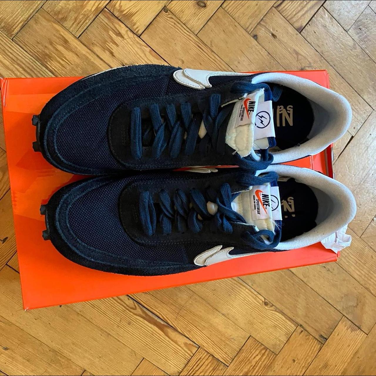 nike sacai fragment on feet