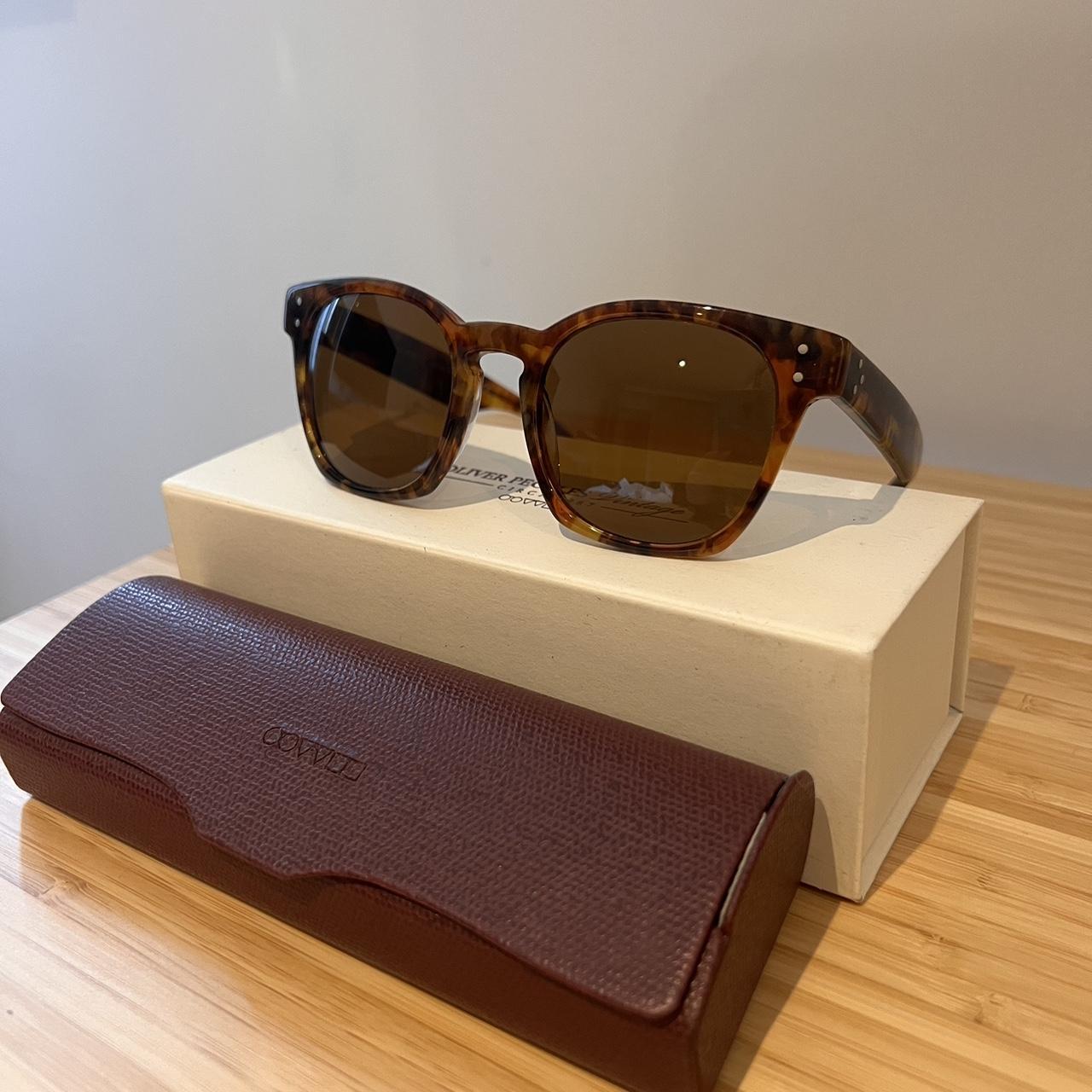 Tortoise Byredo Oliver People Sunglasses with a