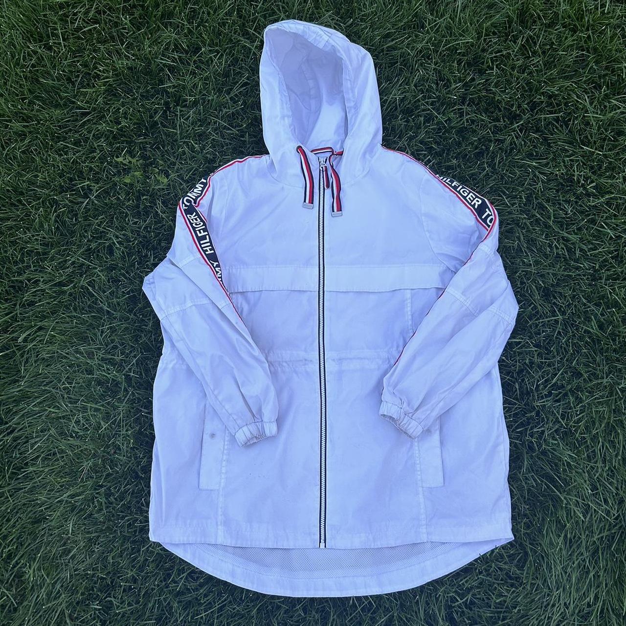 Dope Tommy Hilfiger Windbreaker Good condition/ cool... Depop