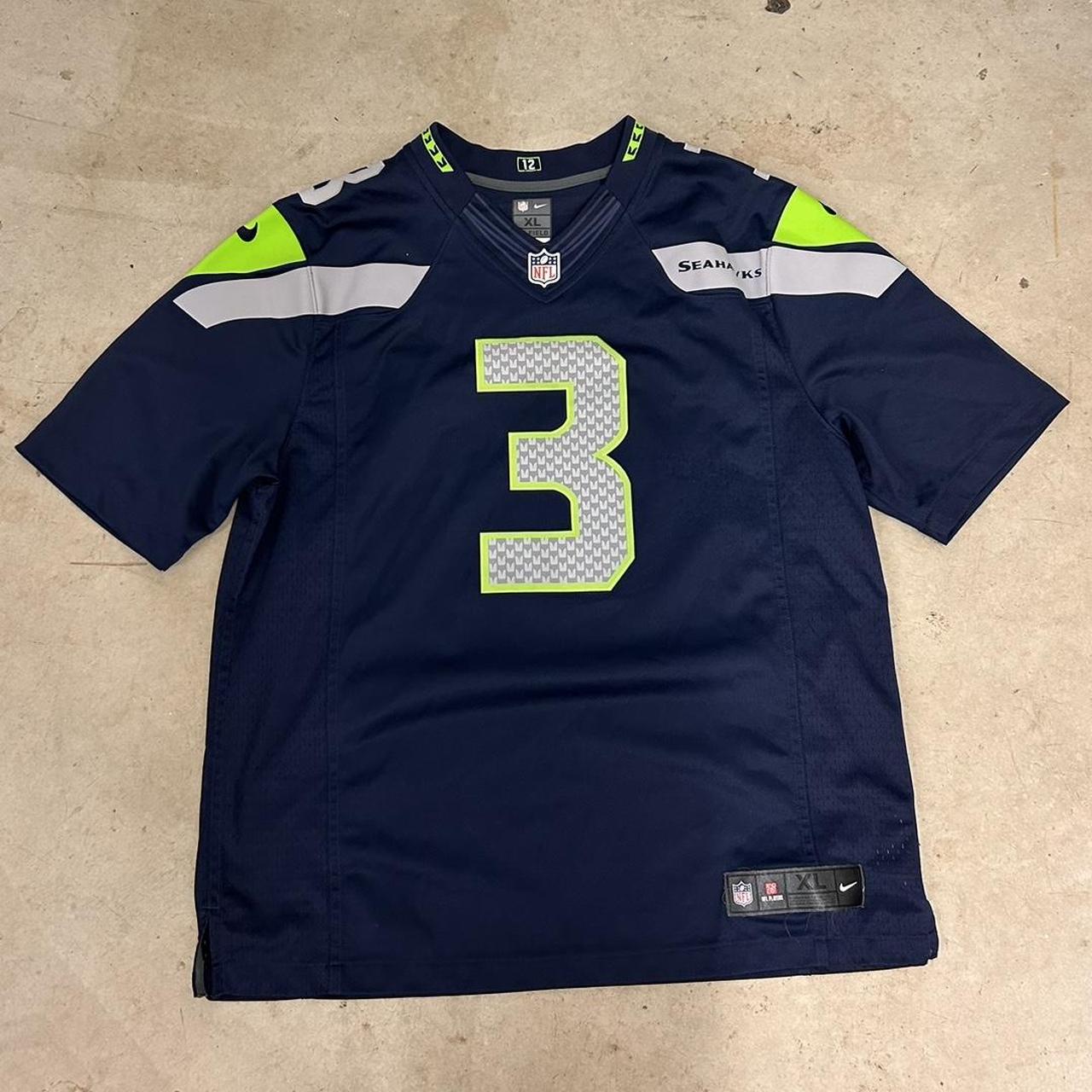 Dope Seahawks Jersey Great condition/ baggy... - Depop