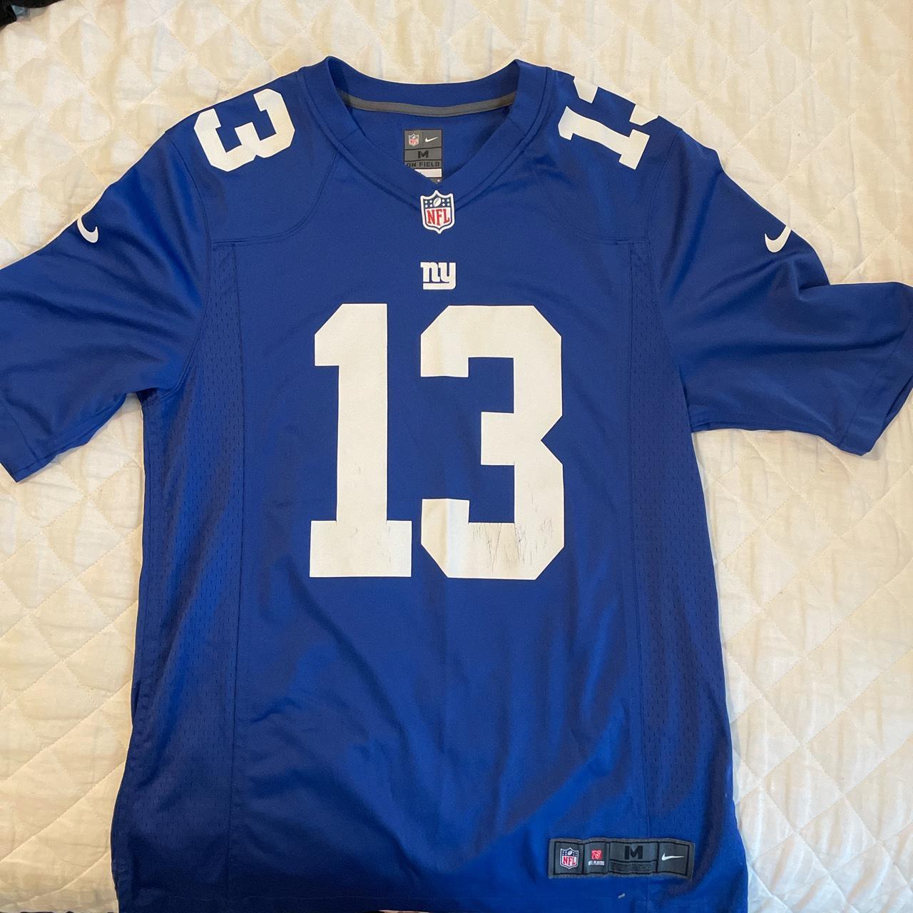 Official Nike NFL blue Beckham Jr. jersey. - Depop