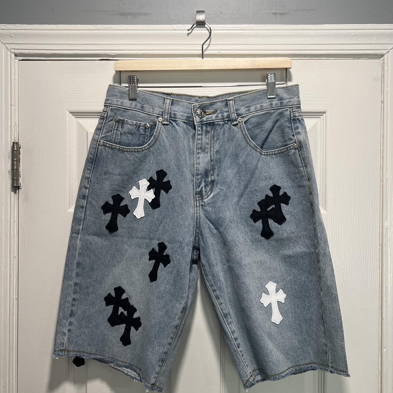 Chrome hearts discount shorts jeans