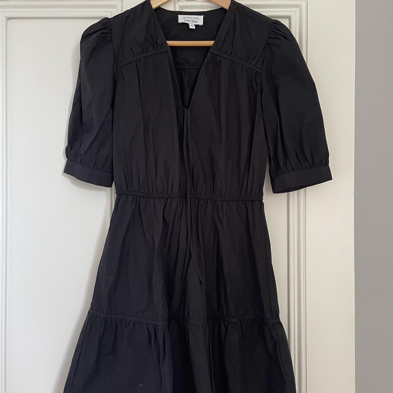 & Other Storie - black cotton dress - Depop